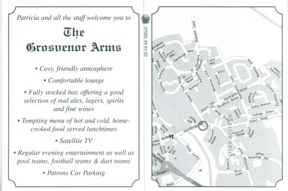 Chestertourist.com - The Grosvenor Arms Three